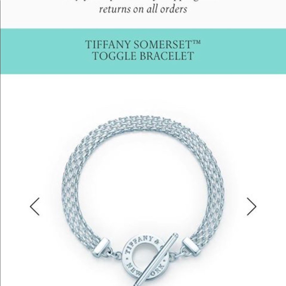 Tiffany sterling silver bracelet